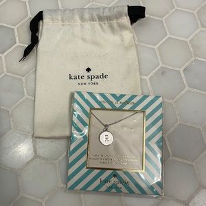 Kate space “R” necklace